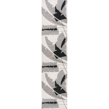 Shelby Coastal Vintage Abstract Palm Leaf Indoor/Outdoor Area Rug